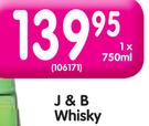 J&B Whisky-750ml