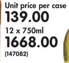 The Famous Grouse Scotch Whisky-12x750ml
