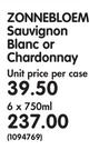 Zonnebloem Sauvignon Blanc or Chardonnay-6 x 750ml