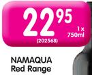 Namaqua Red Range-750ml