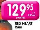 Red Heart Rum-750ml