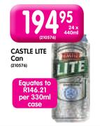Castle Lite Can-24 x 440ml