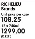Richelieu Brandy-12x750ml