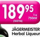 Jagermeister Herbal Liqueur-750ml