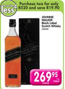 Johnnie Walker Black Label Scotch Whisky-750ml