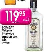 Bombay Original Imported London Dry Gin-750ml