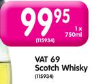 Vat 69 Scotch Whisky-750ml