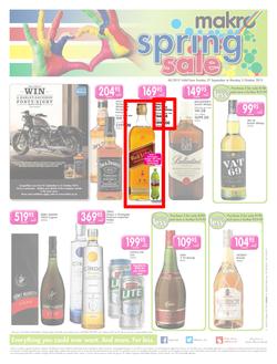 Makro : Liquor (27 Sep - 05 Oct 2015), page 1