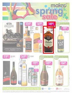 Makro : Liquor (27 Sep - 05 Oct 2015), page 1