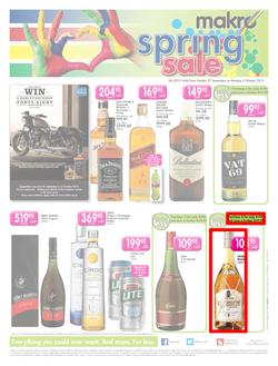 Makro : Liquor (27 Sep - 05 Oct 2015), page 1