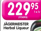 Jagermeister Herbal Liqueur-1L