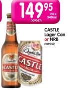 Castle Lager Can Or NRB-24x340ml