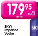 Skyy Imported Vodka-750ml