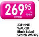 Johnnie Walker Black Label Scotch Whisky-750ml Each