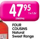 Four Cousins Natural Sweet Range-1.5Ltr