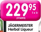 Jagermeister Herbal Liqueur-1Ltr/