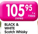 Black & White Scotch Whisky-750ml
