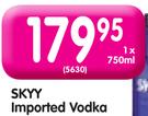 Skyy Imported Vodka-750ml
