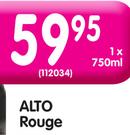 Alto Rouge-750ml