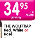 The Wolftrap Red, White Or Rose-750ml