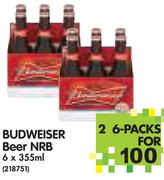Budweiser Beer NRB-2x6x355ml