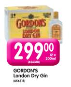 Godron's London Dry Gin-12 x 200ml