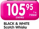 Black & White Scotch Whisky-750ml