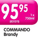 Commando Brandy-750ml