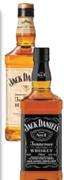Jack Daniel's Tennessee Whisky Or Tennessee Honey-12x750ml Each