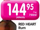 Red Heart Rum-750ml