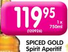 Spiced Gold Spirit Aperitif-750ml