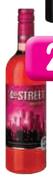 4th Street Sweet Rose, White or Red-750ml