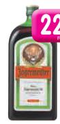 Jagermeister Herbal Liqueur-1Ltr
