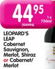 Leopard's Leap Cabernet Sauvignon, Merlot, Shiraz Or Cabernet/Merlot-750ml