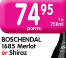 Boschendal 1685 Merlot Or Shiraz-750ml