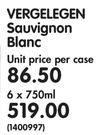 Vergelegen Sauvignon Blanc-6x750ml