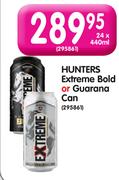 Hunters Extreme Bold Or Guarana Can-24x440ml