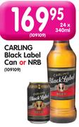 Carling Black Label Can Or NRB-24x340ml