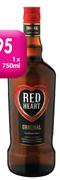 Red Heart Rum-12x750ml