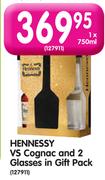 Hennessy VS Cognac And 2 Glasses In Gift pack-750ml