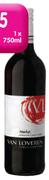 Van Loveren Merlot, Blackberry, Cabernet Sauvignon/Shiraz, Java Pinotage Or Pinot Noir-6x750ml