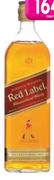 Johnnie Walker Red Label Scotch Whisky-12 x 750ml