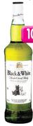 Black & White Scotch Whisky-12x750ml