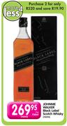 Johhnie Walker Black Label Scotch Whisky-750ml