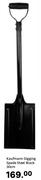 Kaufmann Digging Spade Steel Black 30cm