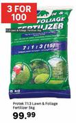 Protek 7:1:3 Lawn & Foliage Fertilizer-5Kg