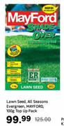 Mayford Lawn Seed, All Seasons Evergreen Top Up Pack-100g