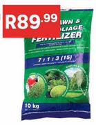 Lawn & Foliage Fertilizer 7:1:3-10Kg