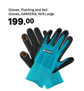 Gardena NR9 Large Planting & Soil Gloves