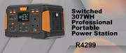 Switched 307Wh Professional Portable Power Station